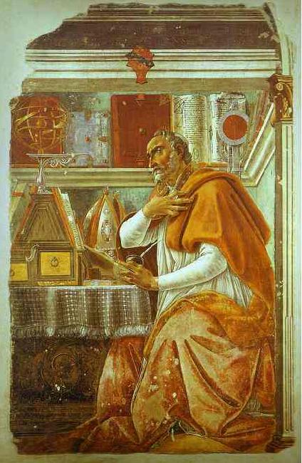 Sandro Botticelli St. Augustine China oil painting art